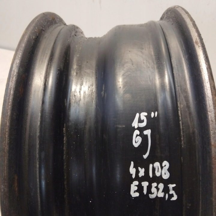 Штампованный диск Ford OE Ford Fusiuon 6.0" x 15" 4x108 ET 52,5, фото 8