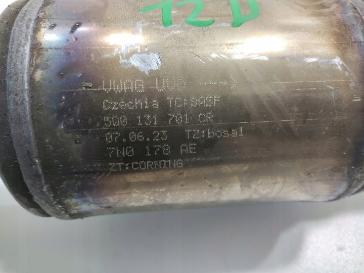 КАТАЛИЗАТОР DPF FAP VOLKSWAGEN T-ROC 1.5 TSI 5Q0131701CR 2020-2024 РЕСТАЙЛИНГ, фото 6