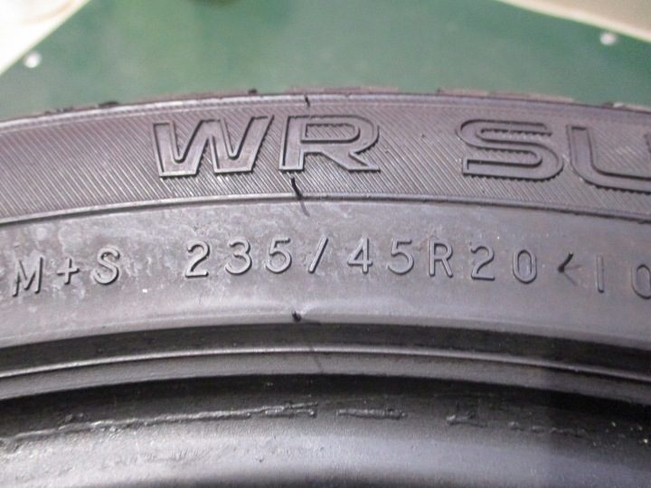 2× Шина зимняя Nokian Tyres WR ВНЕДОРОЖНИК 4 235/45R20 100 В сцепление на снегу (3PMSF), фото 4
