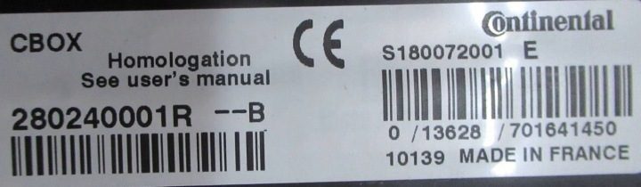 Renault Scenic III 3 блок управления навигации Cbox 280240001R, фото 3