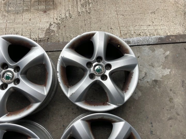 Литой диск Skoda OE 5J0601025A 6.0" x 15" 5x100 ET 43, фото 7