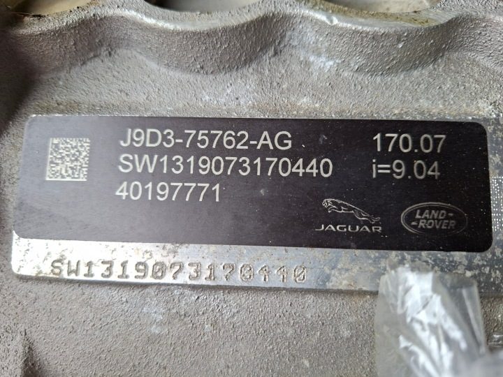 ДВИГАТЕЛЬ ЭЛЕКТРИЧЕСКИЙ ПЕРЕДНИЙ J9D3-75762-AG КОРОБКА JAGUAR I-PACE X590 EV400, фото 14