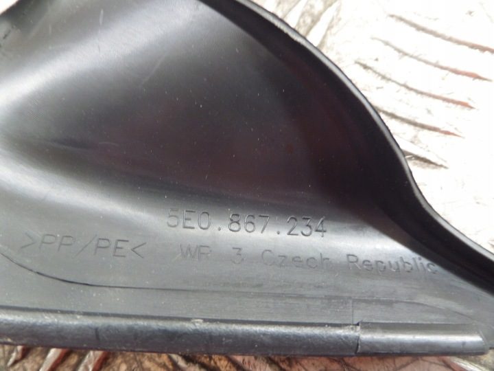 НАКЛАДКА СТОЙКИ А ПРАВАЯ SKODA OCTAVIA III 5E0867234, фото 6