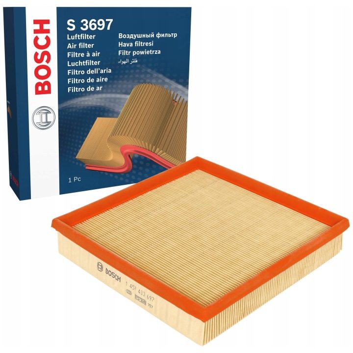 BOSCH 1457433697 ЛИЧИНКА ВОЗДУШНОГО ФИЛЬТРА, фото 1