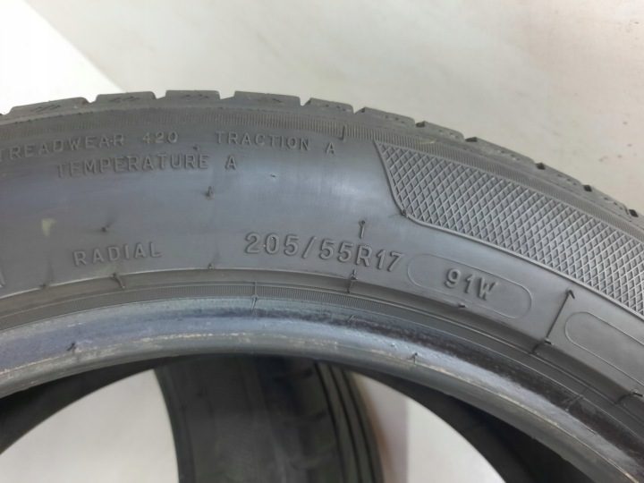 2× Шина летняя Kleber Dynaxer HP4 205/55R17 91 Вт защита диска, фото 7