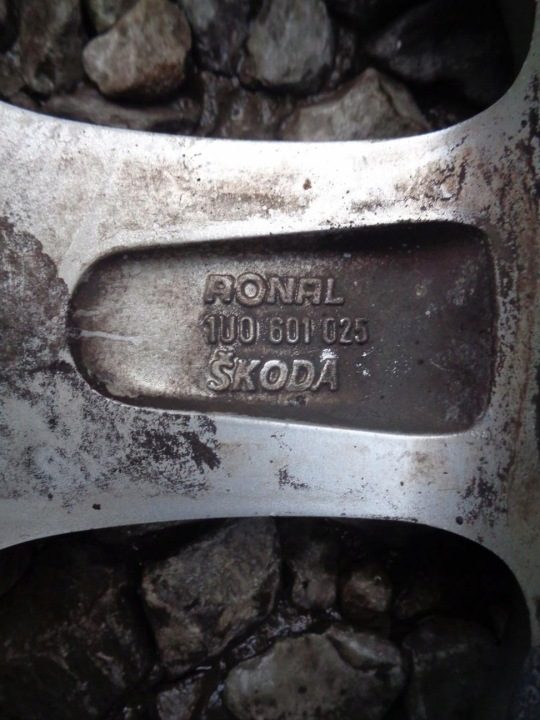 Литые диски с шинами 195/65/15 5 мм Ronal Skoda Octavia I 5x100 15'' 6J ET38, фото 15