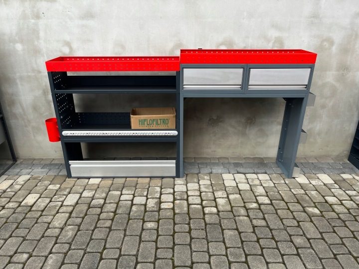 ОБШИВКА СЕРВИСНАЯ ШКАФ СТЕЛЛАЖ АВТОМОБИЛЬНЫЙ SZUFLADY WURTH 223x120x38, фото 2