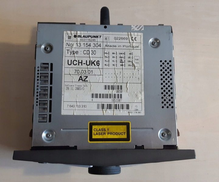 Автомагнитола Opel ASTRA H ZAFIRA B 1-DIN, фото 9