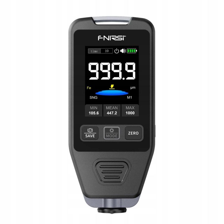 FNIRSI CTG-20 Тестер измеритель толщины краски автомобильной 0-1400 μm, фото 1