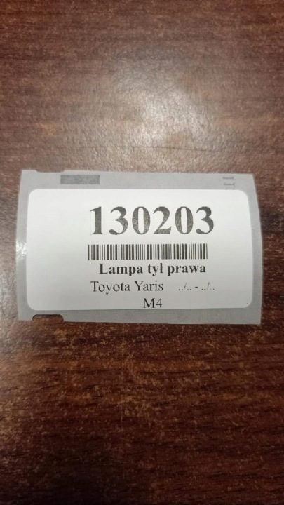 Toyota Yaris I фонарь правый задний, фото 10