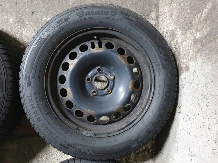 Диски стальные колеса Opel Astra R16 5x105 шины зимние 215/60R16 6 мм, фото 4