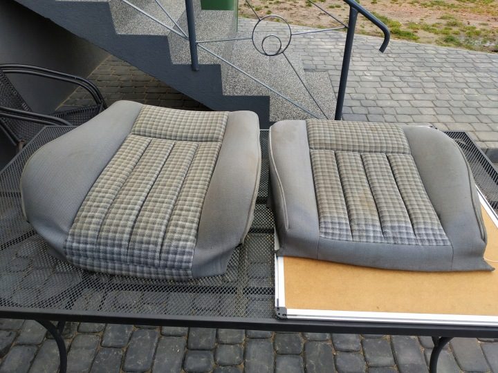 Ткань сиденье переднее правое обивка Mercedes 124 W124, фото 6