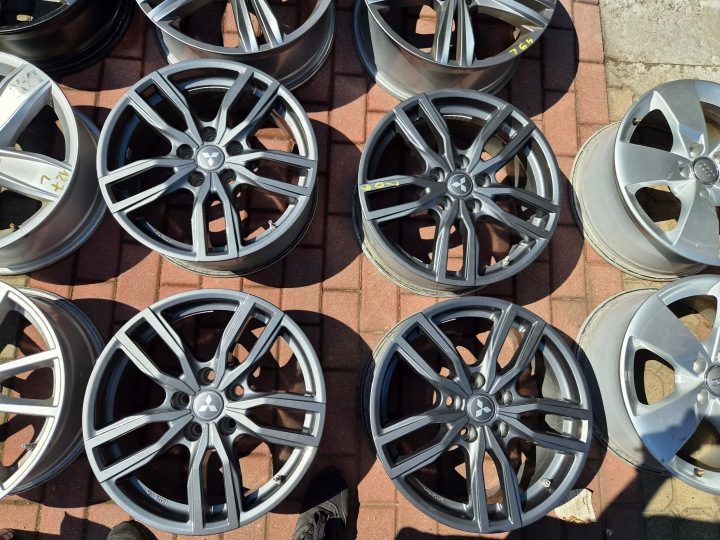 4× Литой диск Mitsubishi OE ASX Lancer Outlander 7.0" x 17" 5x114.3 ET 38, фото 1
