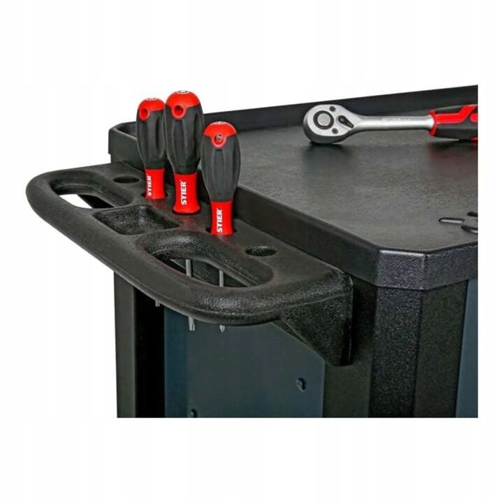 Подрамник инструментальный слесарный STIER PREMIUM 7 ЯЩИКОВ С СИСТЕМА SOFT CLOSE, фото 4