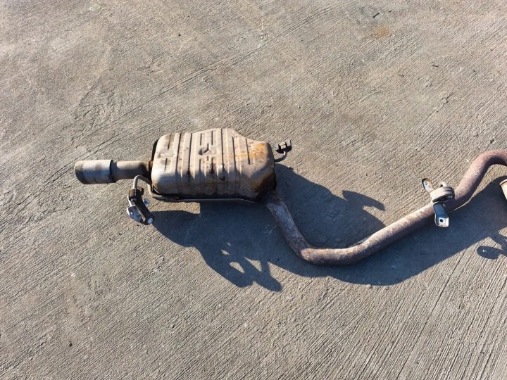 ГЛУШИТЕЛЬ КОМПЛЕКТ AUDI A4 B7 2.0 ALT 8E0253611BT 8E0253411CJ, фото 2