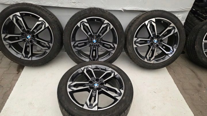 КОЛЕСА ЛИТЫЕ ДИСКИ ШИНЫ ЛЕТО BMW X1 U11 X2 U10 M ПАКЕТ 6898051 8Jx19, фото 1