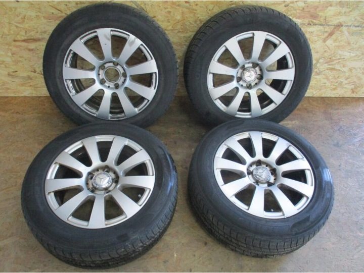 Колеса ШИНЫ зимние литые диски MERCEDES W212 225/55 16'', фото 1