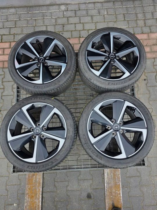 Opel Astra L 6 VI колеса литые диски шины летние R17 5X108, фото 1