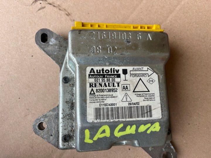 Датчик блок SRS Renault Laguna 2001-2005 8200138952, фото 2