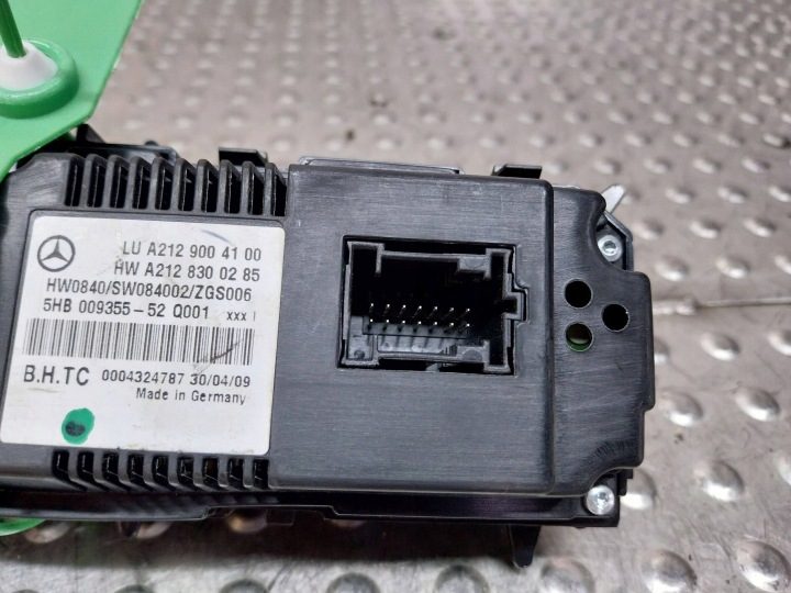 БЛОК УПРАВЛЕНИЯ ПЕЧКОЙ КОНДИЦИОНЕРА A2129004100 MERCEDES W212 09-12, фото 7