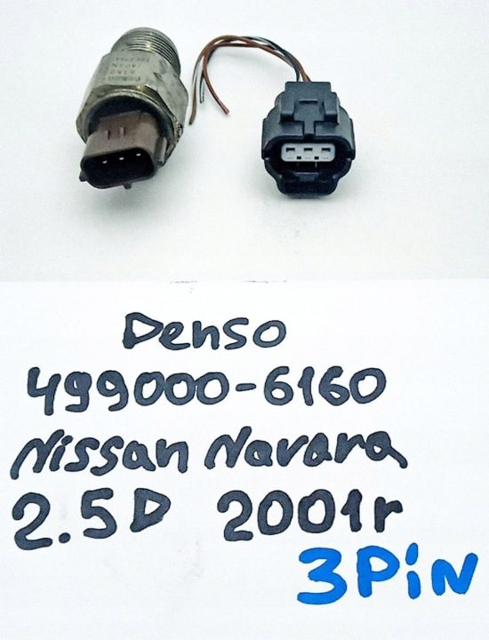 W-wa 499000-6160 OE ДАТЧИК ДАВЛЕНИЯ ТОПЛИВА В МОЛДИНГЕ ТОПЛИВНОГО DENSO, фото 3