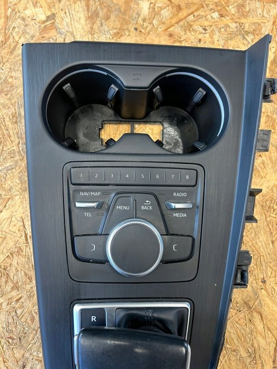 ПАНЕЛЬ ДЕКОР ЗАЩИТА ТОННЕЛЯ MMI AUTOHOLD ПОДСТАКАННИК A5 8W A4 B9, фото 4