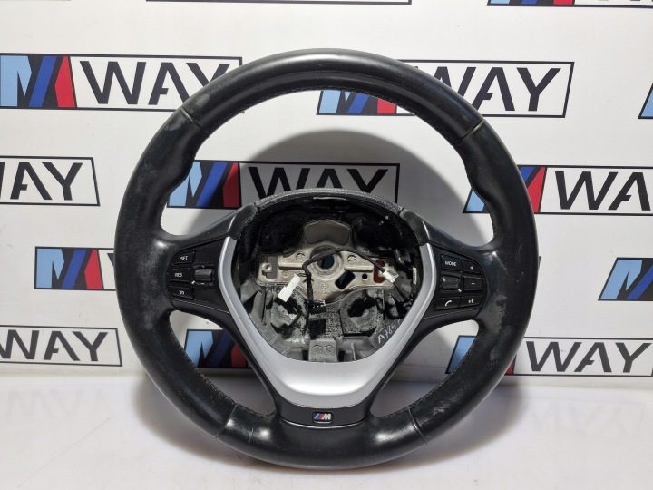 BMW F20 F21 F30 F31 РУЛЬ МУЛЬТИФУНКЦИОНАЛЬНЫЙ КОЖА M-ПАКЕТ ОРИГИНАЛ, фото 1