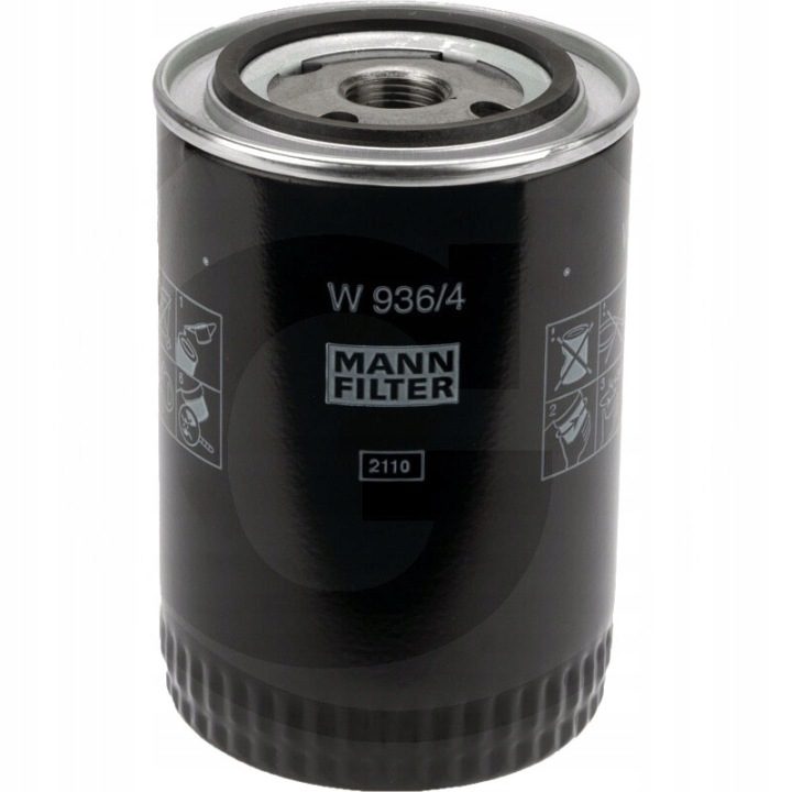 Mann-Filter W 936/4 фильтр масляный przykręcany подходит для:, фото 3