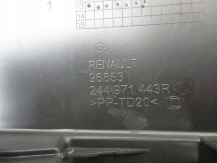 Renault Clio IV Captur I основание кожух аккумулятора 12-19 год, фото 11
