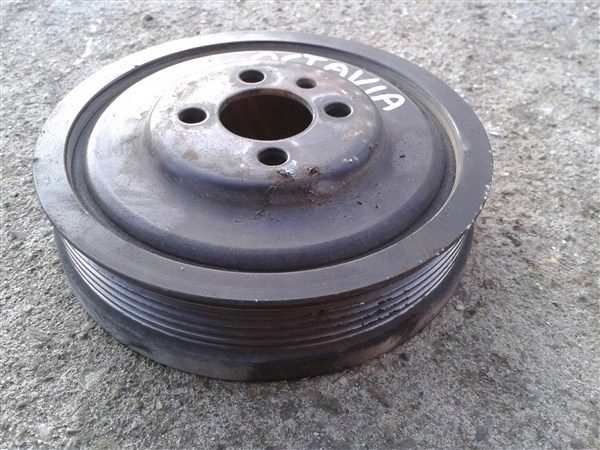 ШКИВ ВАЛА SKODA OCTAVIA I 1.9TDI 03G105243, фото 4