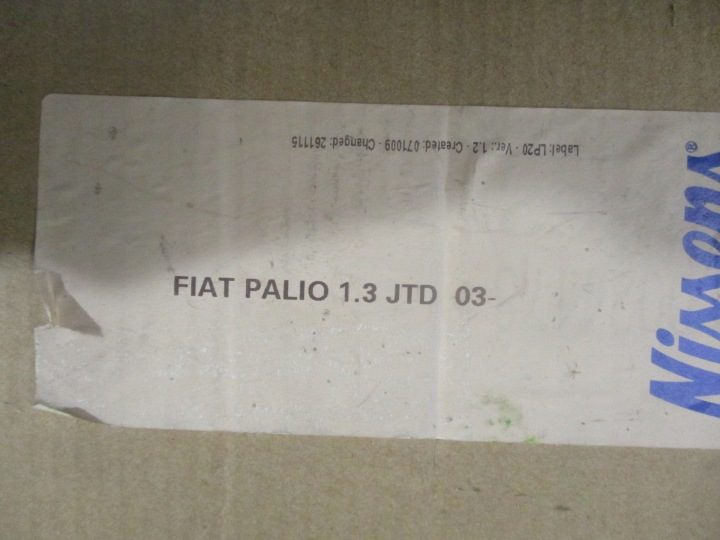 РАДИАТОР ДВИГАТЕЛЯ ВОДЫ FIAT PALIO 1.3 JTD 03- NISSENS 617862, фото 11