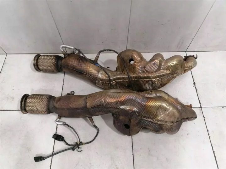 AUDI R8 4S CATALYTIC CONVERTER Manifold Комплект 420131090E Выхлоп 420251212T, фото 1