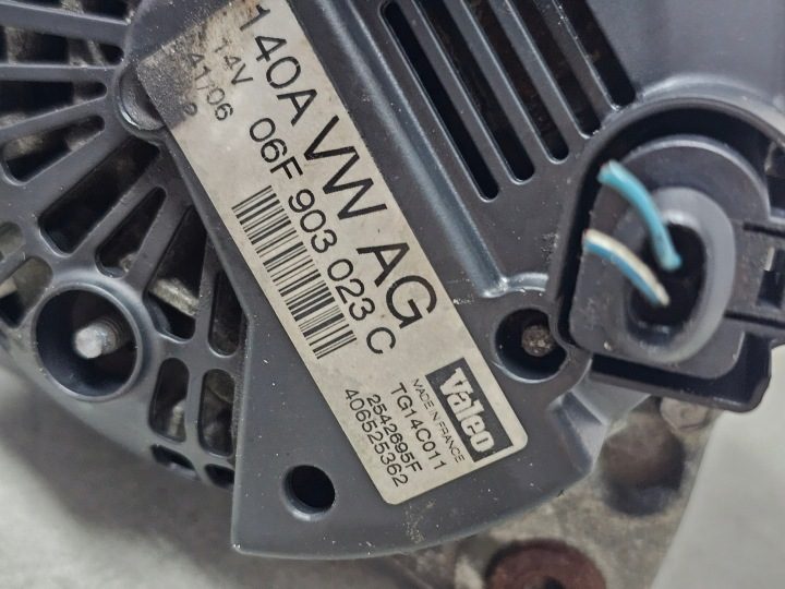 Генератор Audi A3 8P 2.0 FSI 2.0 TDI 06F903023C, фото 9