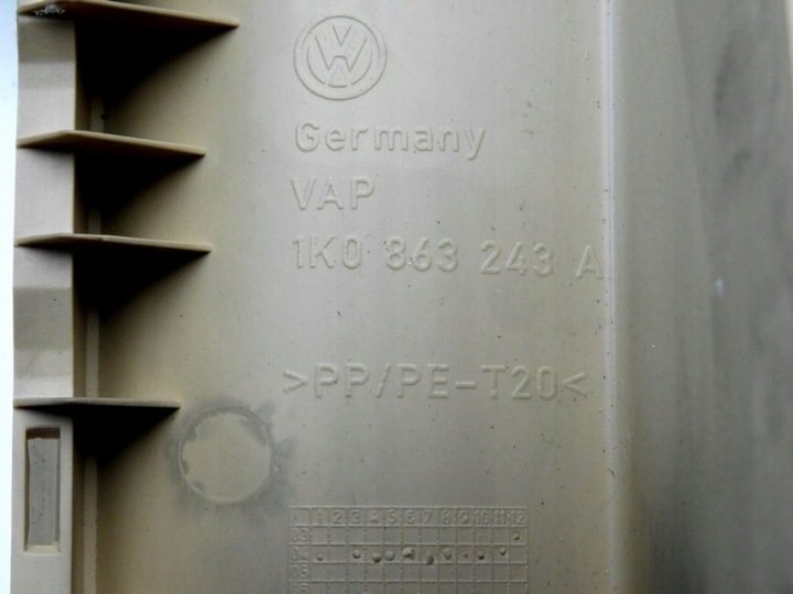 Центральный тоннель Volkswagen OE 1K0863243A, фото 4