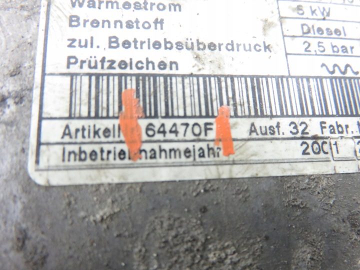 Webasto BMW E39 64470F 530 d, фото 5