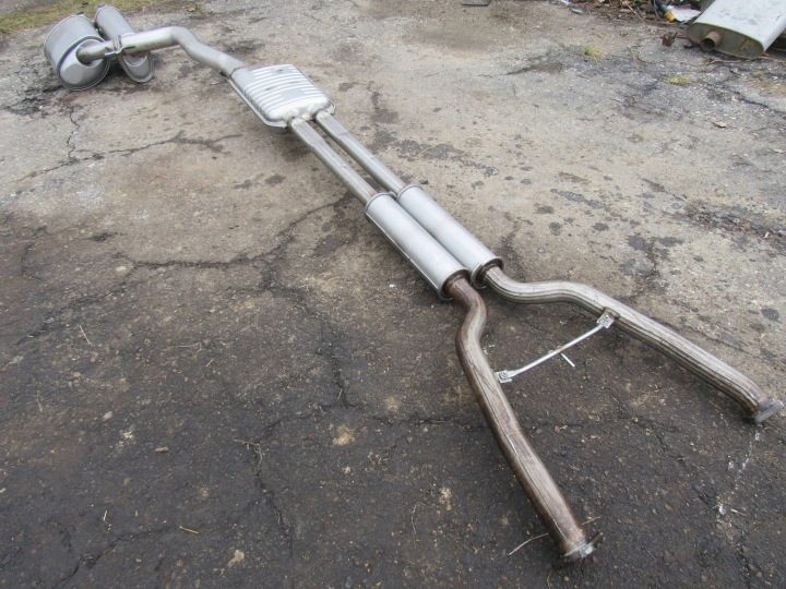 В СБОРЕ ВЫХЛОПНАЯ СИСТЕМА BMW 7 E65 E66 7540644, фото 9