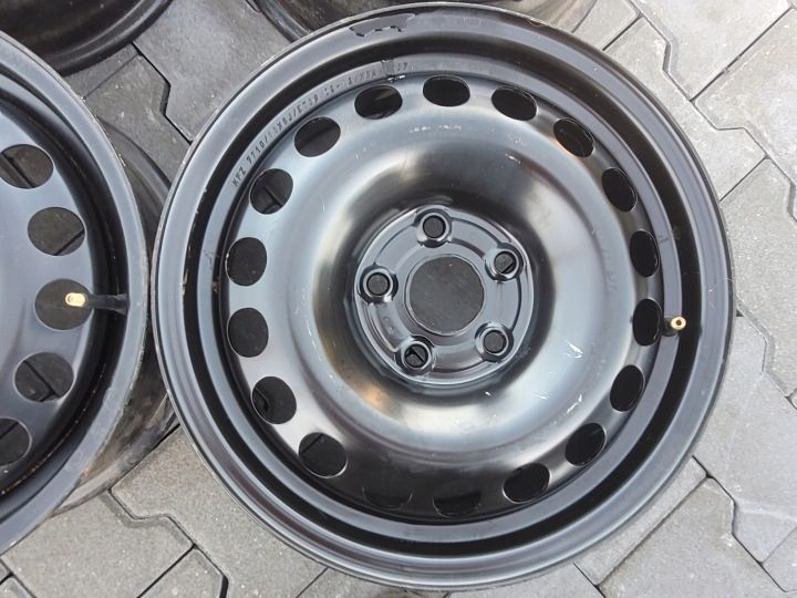4× Штампованный диск Chevrolet OE Диска Стальной 15 CHEVROLET AVEO 5X105 6JX15 ET 39 6.0" x 15" 5x105 ET 39, фото 3