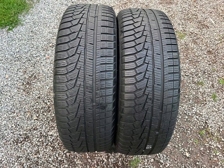 2× Шина зимняя Hankook Winter i*cept evo2 ВНЕДОРОЖНИК W320A 225/65R17 106 H усилитель (XL), фото 1