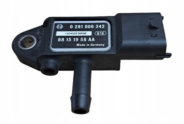 ОРИГИНАЛ BOSCH ДАТЧИК ДАВЛЕНИЯ ВЫХЛОПНЫХ ГАЗОВ 0281006342, фото 1