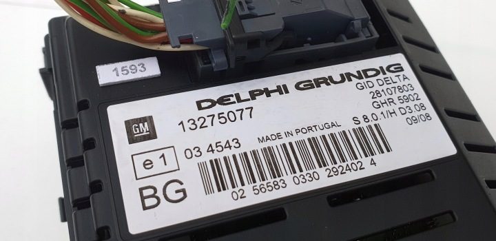 Opel Zafira B дисплей монитор GID ЭБУ, фото 9