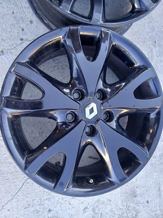 3× Литой диск Renault OE KADJAR KOLEOS SCENIC MEGANE DACIA DUSTE 6.5" x 17" 5x114.3 ET 40, фото 2