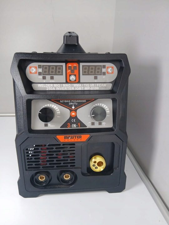 Полуавтомат сварочный MIG/mag, MMA, TIG Majster Польша 20-250 A 230 В, фото 7