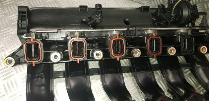 BMW E53 E60 E65 E90 3.0 дизель M57N впускной коллектор лючка вакуумник клапан 7790701, фото 11