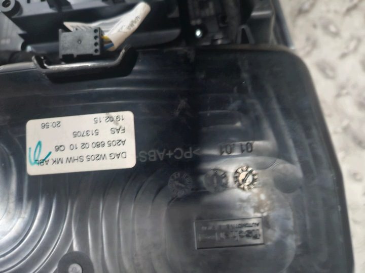 Mercedes c класс w205 панель средняя тоннель декор A2056800210 A2228270300, фото 6