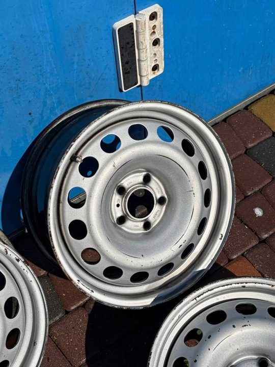 Штампованный диск Peugeot OE 7.0" x 16" 5x108, фото 7