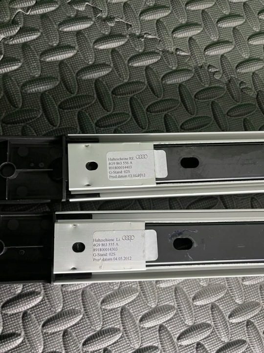 Направляющие Багажника Задние Комплект AUDI A6 C7 Avant Универсал 4G9863555A 4G9863556A, фото 5