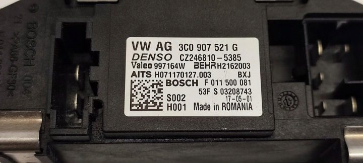 Audi Q3 8U резистор печки 3C0907521G, фото 4
