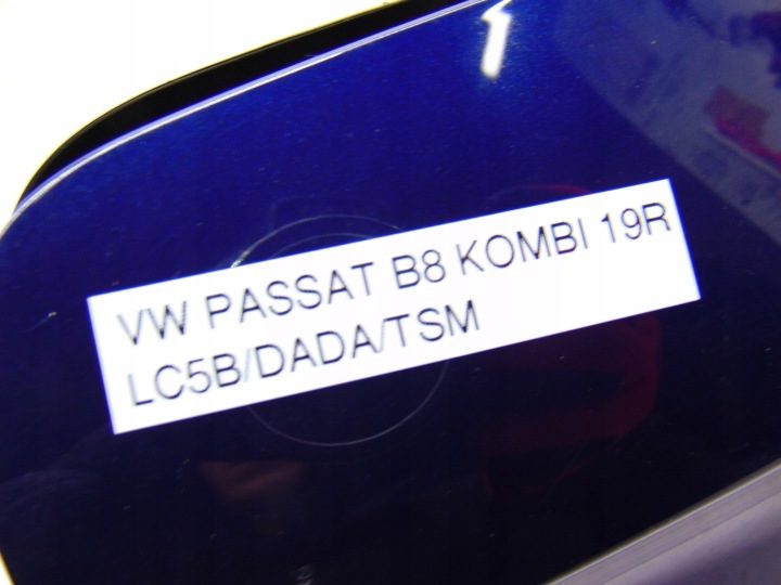 ЛЮЧОК ГОРЛОВИНЫ БЕНЗОБАКА VW PASSAT B8 3G УНИВЕРСАЛ 3G9809857A КОД КРАСКИ LC5B, фото 9