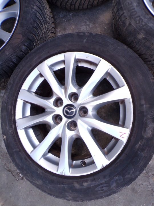 4× Литой диск Mazda OE 7.5" x 17" 5x114.3, фото 6