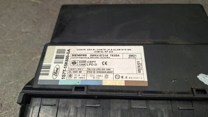 Kompuetr блок управления двигателем Ford Mondeo MK3 2,0 16V 1S7T15K600GA, фото 3